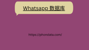 Whatsapp 数据库